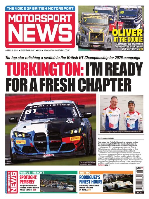 Cover image for Motorsport News